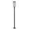 Z-Lite Leland Outdoor Post Mounted Fixture, 1-Light, 9 In.W x 97.25 In.H, Sand Black/Sand Blast 5005PHB-567P-BK-LED - alternate 1